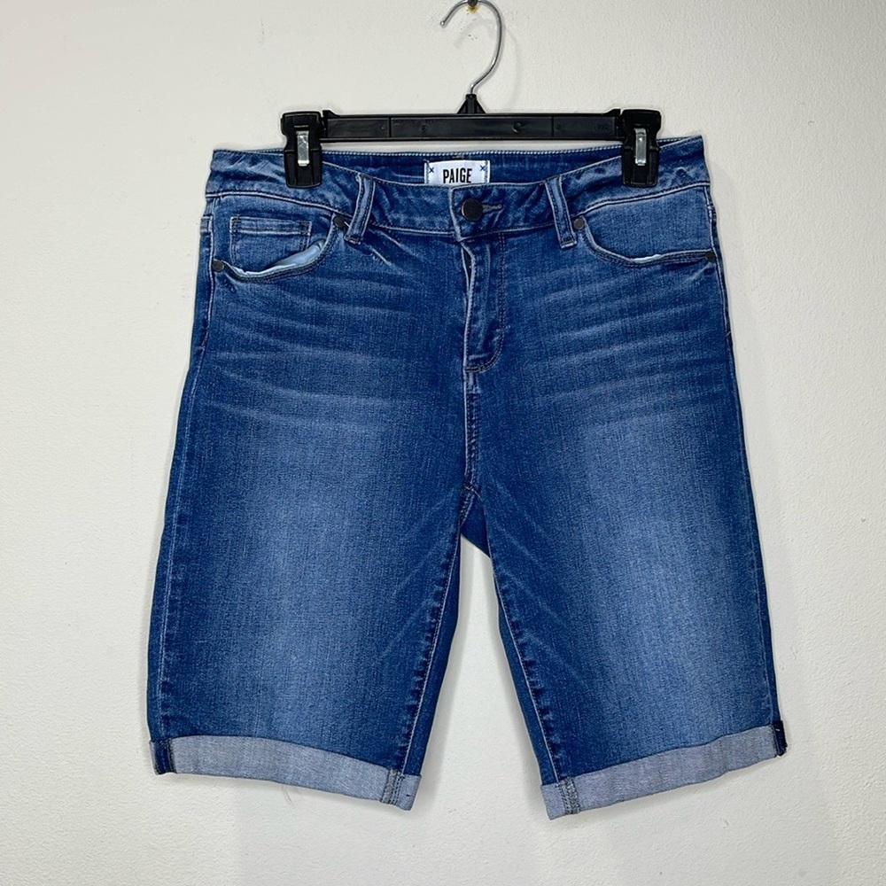Paige Jax Knee Short Jeans Size 29